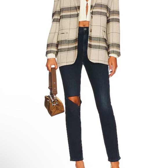 7 For All Mankind Easy Slim Jean In Sunbeam Women’s Size 28 Revolve Denim - Picture 16 of 16